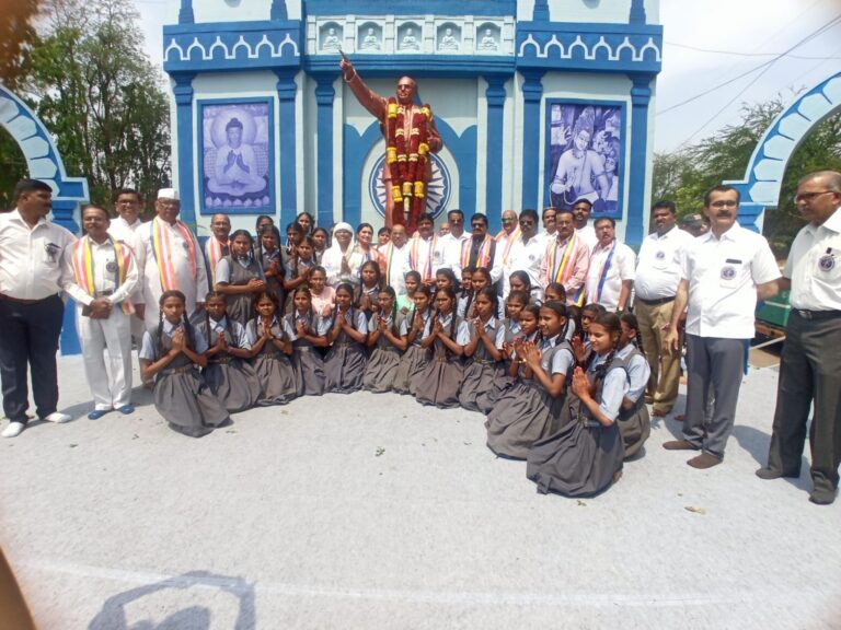 सगुणा बहुउद्देशीय संस्थेच्या वतीने डॉ. बाबासाहेब आंबेडकर यांच्या 132 वी जयंती उत्सवात साजरी.