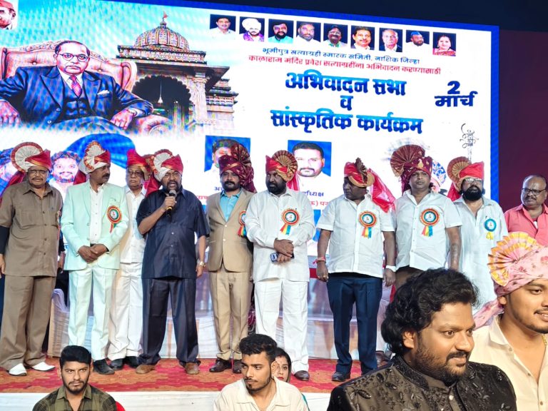 गोदाघाटावर भीममय वातावरण; काळाराम सत्याग्रहींना भावपूर्ण अभिवादन